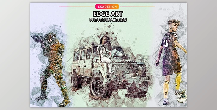Download Edge Art Photoshop Action CreativeMarket - 6722856