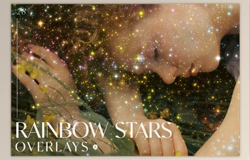 Download Rainbow Stars <span class='badge badge-warning'>Overlays</span> Creativemarket - 10906672