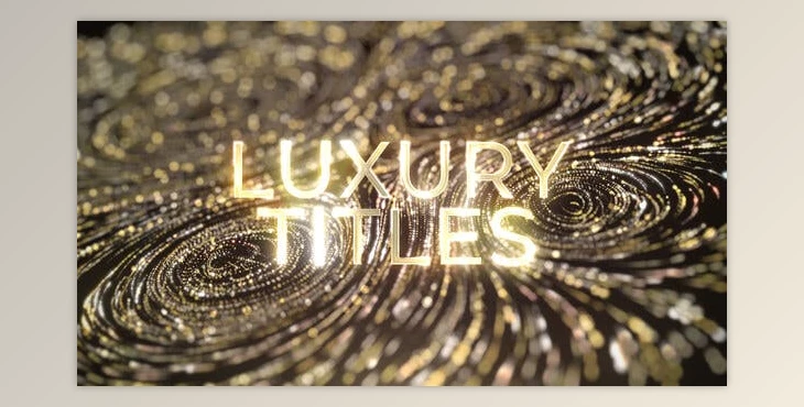 Download Modern Luxury Waves Titles (Videohive 41879945) - AE Project