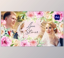 Download Floral Wedding Slideshow (Videohive 41016586) - AE Project