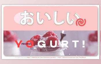 Download Yogurt <span class='badge badge-warning'>Japan</span> Promo (Videohive 42050434) - AE Project