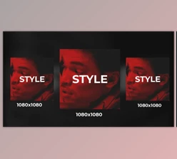 Download Typography Opener Instagram Post 1080×1080 (Videohive 39537589) - AE Project