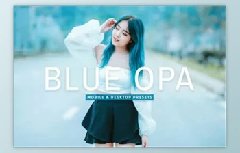 Download Blue Opal <span class='badge badge-warning'>Pro</span> Lightroom Presets