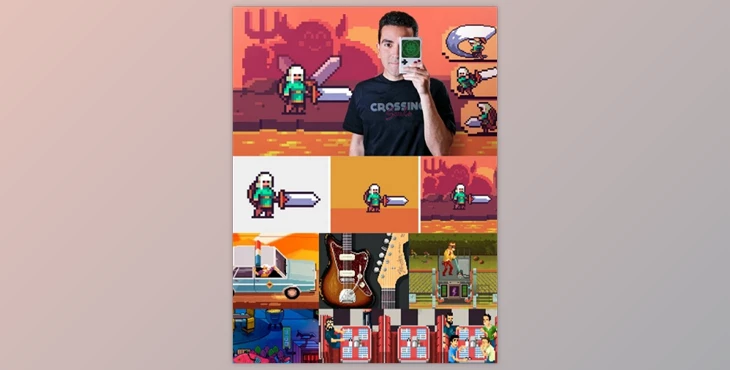 Download Domestika – Pixel Art Character Animation for Video Games