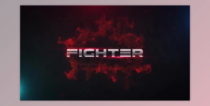 Download Fighter 4K Text Animation (Videohive 39912306)