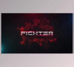 Download Fighter 4K Text Animation (Videohive 39912306)