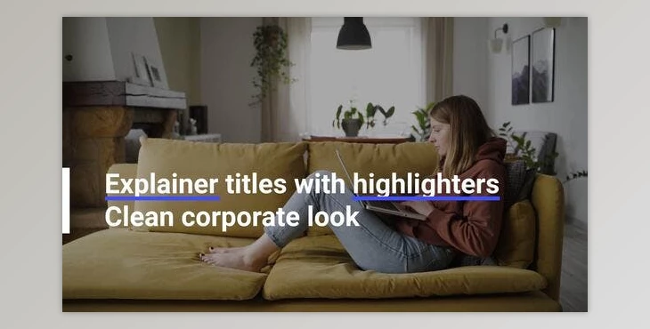 Download Explainer Highlight Titles for After Effects (Videohive 40051661) - AE Project