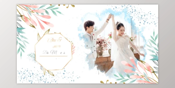 Download Ink Romantic Wedding Slideshow (Videohive 40068661) - AE Project