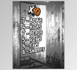 Download X10 Lockdown Drum Kit
