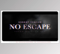 Download No Escape – Horror Trailer (Videohive 42098604) - AE Project