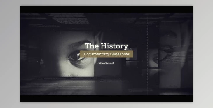 Download The History – Documentary Slideshow (Videohive 20476675) - AE Project