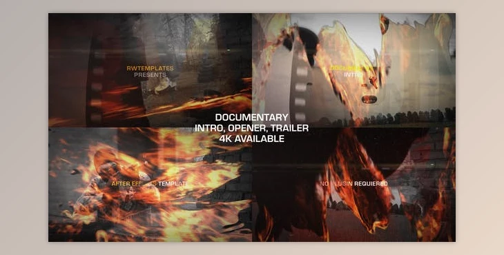 Download Documentary Trailer (Videohive 40033738) - AE Project