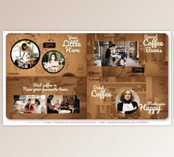 Download Coffee Shop Promotional Slideshow (Videohive 40200233) - AE Project