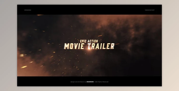 Download Epic Action Movie Trailer (Videohive 42162375) - AE Project