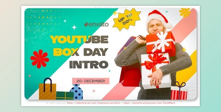 Download Box Day Intro (Videohive 42163868) - AE Project