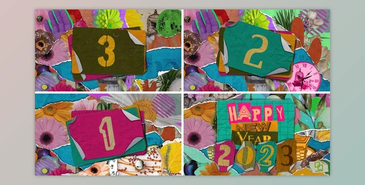 Download New Year Countdown Collage (Videohive 42079313) - AE Project