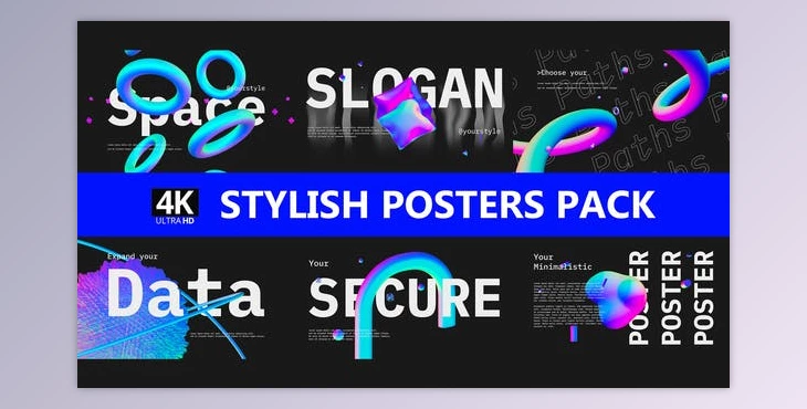 Download Stylish Posters (Videohive 42011238) - AE Project