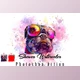 Download Shower Watercolor Photoshop Action CreativeMarket - 10959873