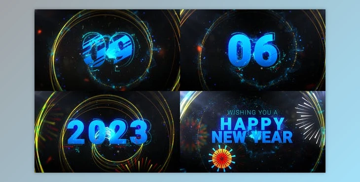Download Happy New Year Wishes (Videohive 42112944) - AE Project
