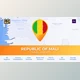 Download Mali Map – Republic of Mali Travel Map (Videohive 39801159) - AE Project