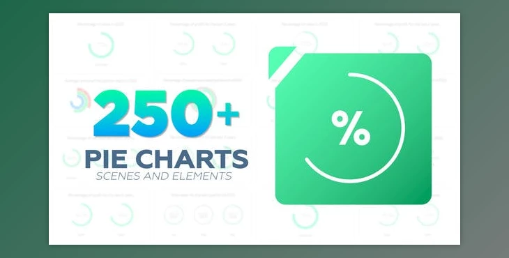 Download Infographic | 250+ Pie Chart (Videohive 42258169) - AE Project