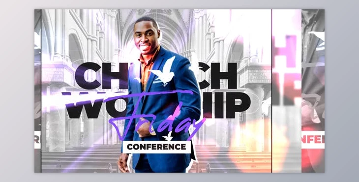 Download Church Worship Event Promo (Videohive 42315189) - AE Project