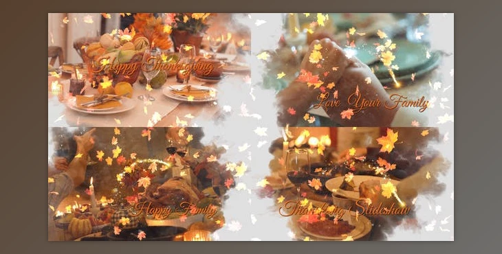 Download Thanksgiving Slideshow (Videohive 41466301) - AE Project