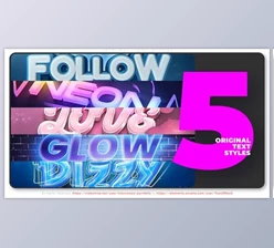 Download Original Text Styles – Mini Kit (Videohive 42314734) - AE Project