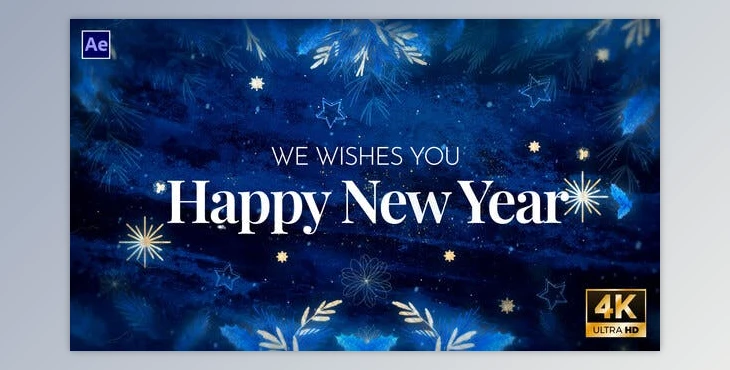Download New Year (Videohive 42005270) - AE Project