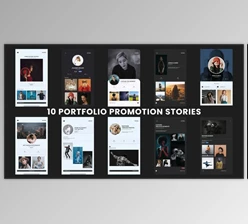 Download Portfolio Promotion Stories (Videohive 40693382) - AE Project