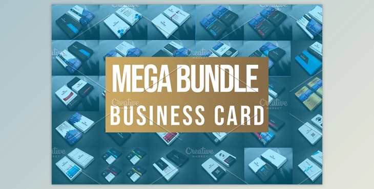 Download Mega Business Card Bundle Creativemarket - 7213231 PSD