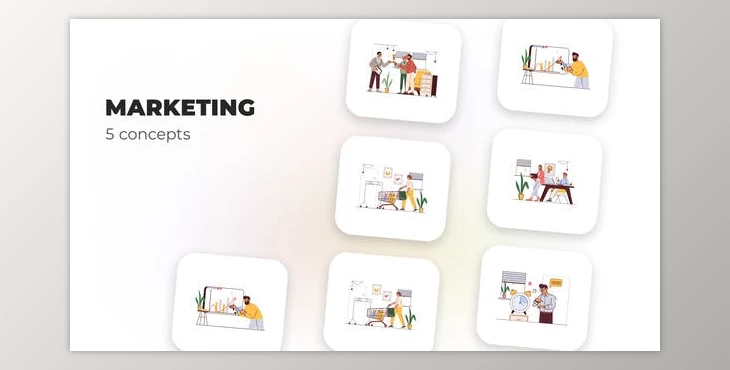 Download Marketing – Concepts (Videohive 39882254) - AE Project