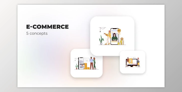 Download E-commerce – Concepts (Videohive 39882238) - AE Project