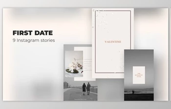 Download First <span class='badge badge-warning'>date</span> – Instagram stories (Videohive 39984821) - AE Project