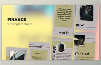 Download <span class='badge badge-warning'>Finance</span> – Instagram stories (Videohive 39984787) - AE Project