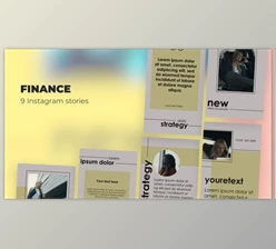 Download Finance – Instagram stories (Videohive 39984787) - AE Project