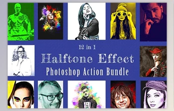 Download Halftone Effect <span class='badge badge-warning'>PS</span> Action <span class='badge badge-warning'>Bundle</span> <span class='badge badge-warning'>CreativeMarket</span> - 10976163