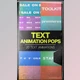 Download Tropic Colour TEXT ANIMATION POPS