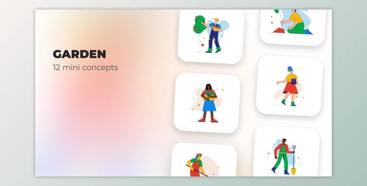 Download Garden – Mini concepts (Videohive 39947691) - AE Project