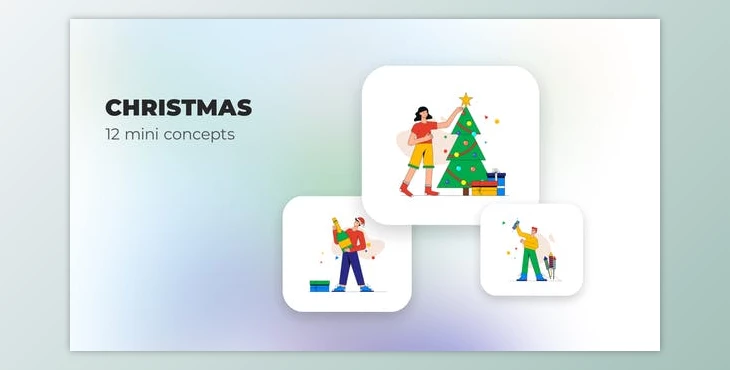 Download Christmas – Mini concepts (Videohive 39947514) - AE Project