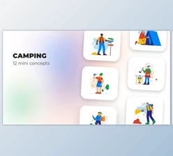 Download Camping – Mini concepts (Videohive 39947467) - AE Project
