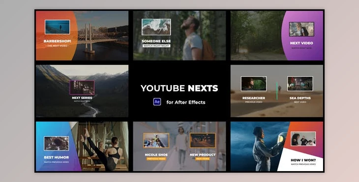 Download Colorful Youtube Nexts (Videohive 42251747) - AE Project
