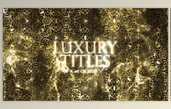 Download Luxury <span class='badge badge-warning'>Gold</span> Pattern Titles (Videohive 42347355) - AE Project