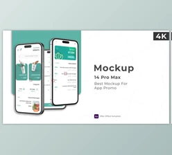 Download Phone Mockup – 14 Pro Max (Videohive 39697412) - AE Project
