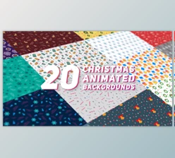 Download Animated Christmas Backgrounds (Videohive 42354342) - AE Project