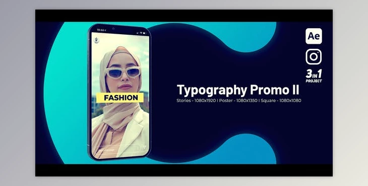 Download Instagram Typography Opener (Videohive 42218042) - AE Project