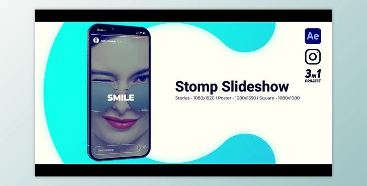 Download Instagram Stomp Slideshow (Videohive 42217817) - AE Project