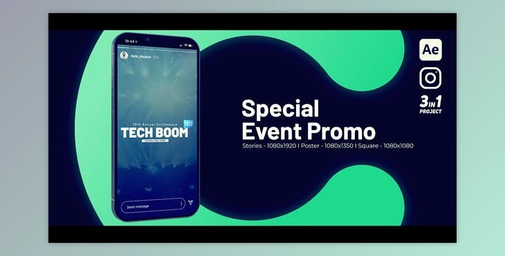 Download Instagram Event Opener (Videohive 42217787) - AE Project