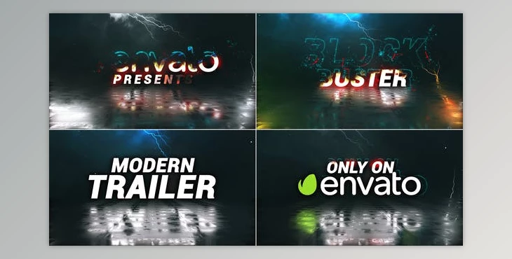 Download Action Movie Trailer // Intro Trailer Titles (Videohive 40578892) - AE Project