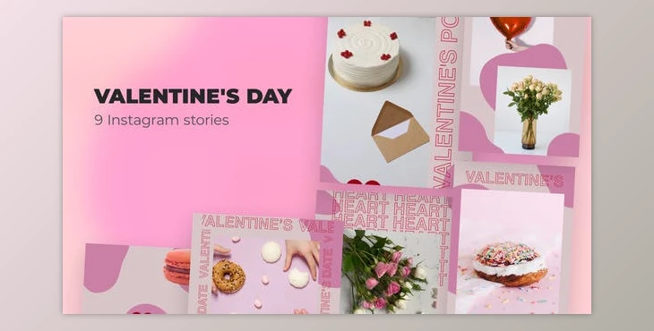 Download Valentine’s Day – Instagram stories (Videohive 39985206) - AE Project